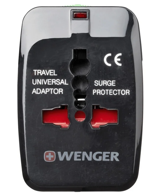 فيجنر محول سفر عالمي أسود